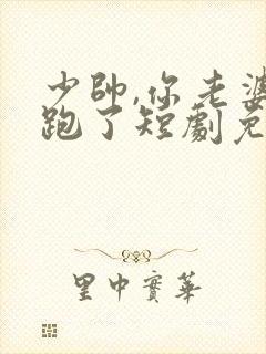 少帅,你老婆又跑了短剧免费播放