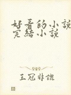 好看的小说推荐完结小说