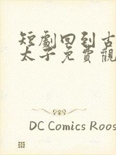 短剧回到古代当太子免费观看