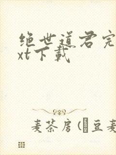 绝世道君完整txt下载