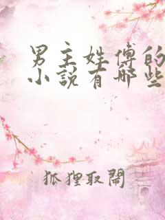 男主姓傅的总裁小说有哪些