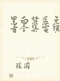 黑白禁区免费观看全集电视剧结