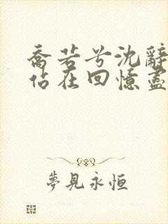 乔若兮沈辞安他站在回忆尽头小说