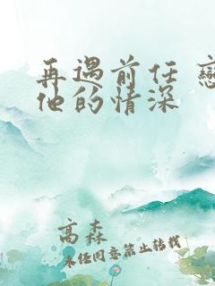 再遇前任 恋上他的情深