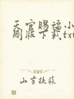 天官赐福小说未删版下载txt