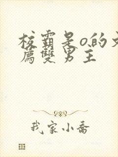 校霸是o的文推荐双男主