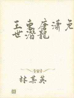 王东唐潇免费傲世潜龙