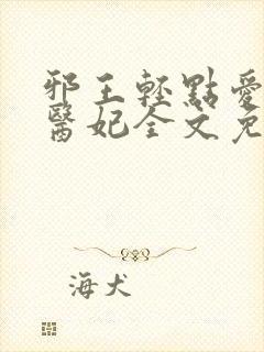 邪王轻点爱枭宠医妃全文免费阅读