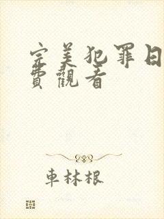 完美犯罪日剧免费观看