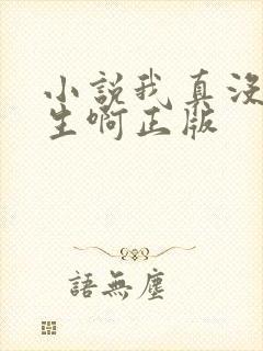 小说我真没想重生啊正版