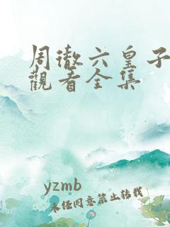 周彻六皇子免费观看全集