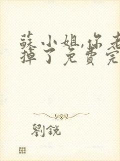 苏小姐,你老公掉了免费完整版