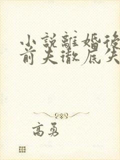 小说离婚后豪门前夫彻底失了控最新章节