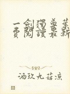 一剑独尊叶玄免费阅读最新章节