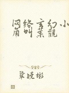 网络玄幻小说主角叫叶观