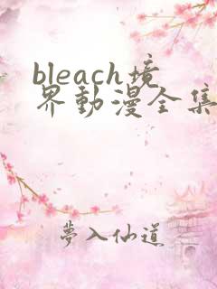 bleach境界动漫全集在线观看免费