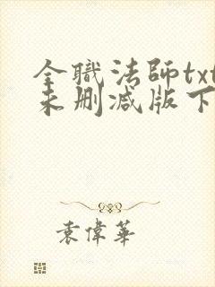 全职法师txt未删减版下载