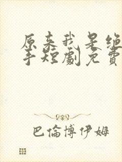 原来我是绝世高手短剧免费观看