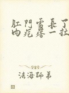 肛门处长了一个肉疙瘩一拉屎就出血