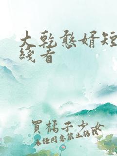 大乾憨婿短剧在线看