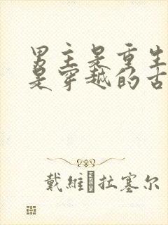 男主是重生女主是穿越的古言小说