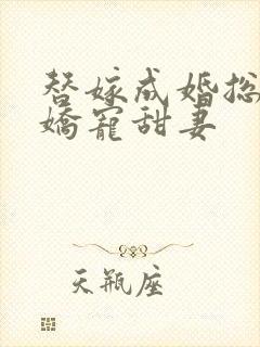 替嫁成婚总裁的娇宠甜妻