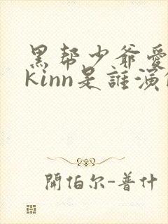 黑帮少爷爱上我kinn是谁演的