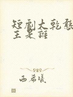 短剧大乾憨婿男主是谁