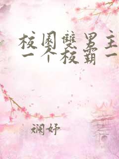 校园双男主小说一个校霸一个学霸