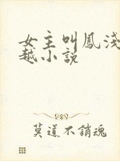 女主叫凤浅的穿越小说