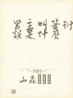 男主叫萧衍的小说是什么