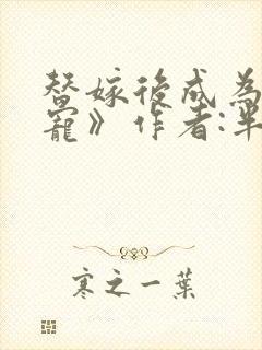 替嫁后成为心尖宠》作者:半山雨