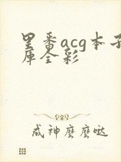 里番acg本子库全彩
