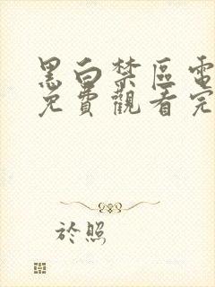 黑白禁区电视剧免费观看完整版全集