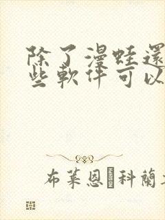 除了漫蛙还有哪些软件可以看漫画