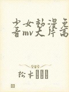 少女动漫免费观看mv大片高清动漫