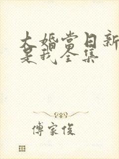 大婚当日新娘不是我全集