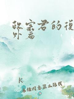 政宗君的复仇番外篇