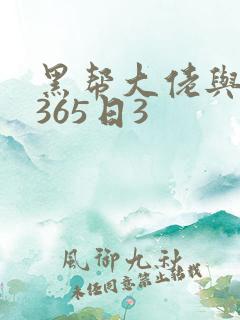 黑帮大佬与我的365日3