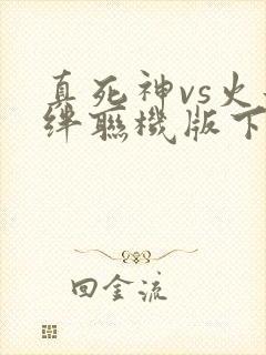 真死神vs火影绊联机版下载