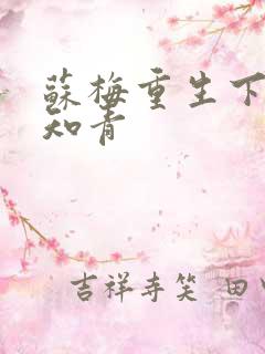 苏梅重生下乡做知青