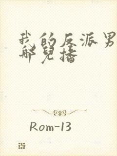 我的反派男友在哪儿播