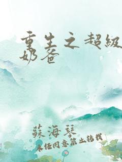 重生之超级首富奶爸