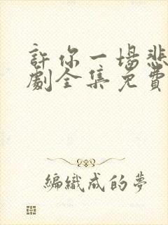 许你一场悲欢短剧全集免费观看