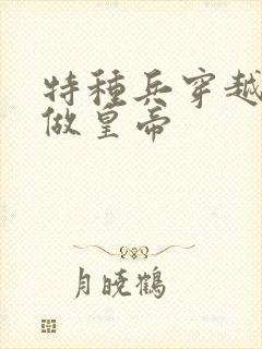 特种兵穿越古代做皇帝