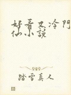 好看又冷门的修仙小说