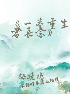 《一梦重生,与君长念》