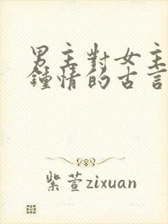 男主对女主一见钟情的古言