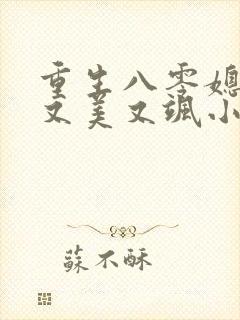重生八零媳妇儿又美又飒小说