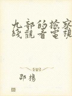 九部的检察官在线观看电视剧